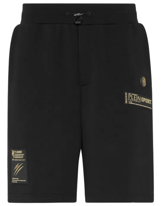 Sale Philipp Plein Short Cargo Pants Laminated