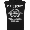 Online Philipp Plein Sleeveless Hoodie sweatshirt Tiger