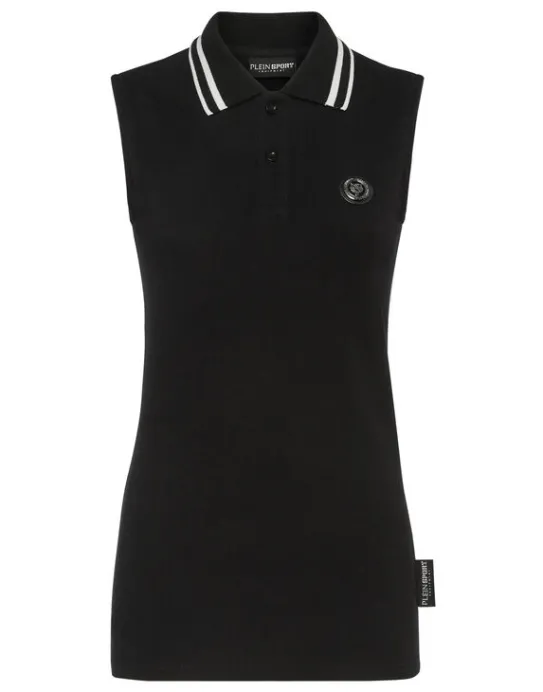 Hot Philipp Plein Sleeveless Polo shirt