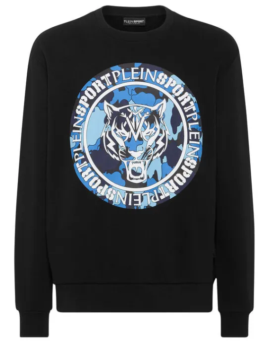 Hot Philipp Plein Sweatshirt LS Carbon Tiger