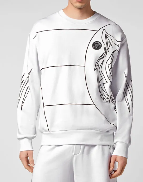 New Philipp Plein Sweatshirt LS Tiger