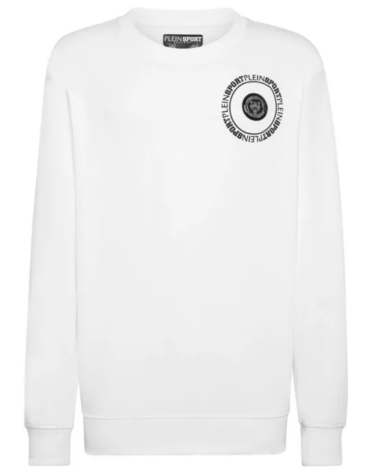 Fashion Philipp Plein Sweatshirt Round Neck Carbon Tiger