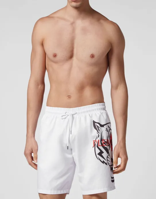 Online Philipp Plein Swim-Trunks Tiger