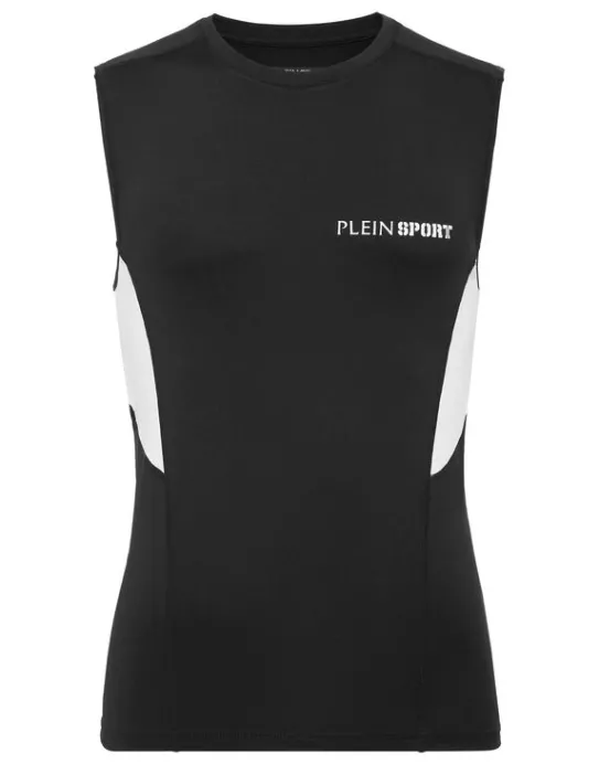 Discount Philipp Plein Technical Jersey T-shirt Sleeveless