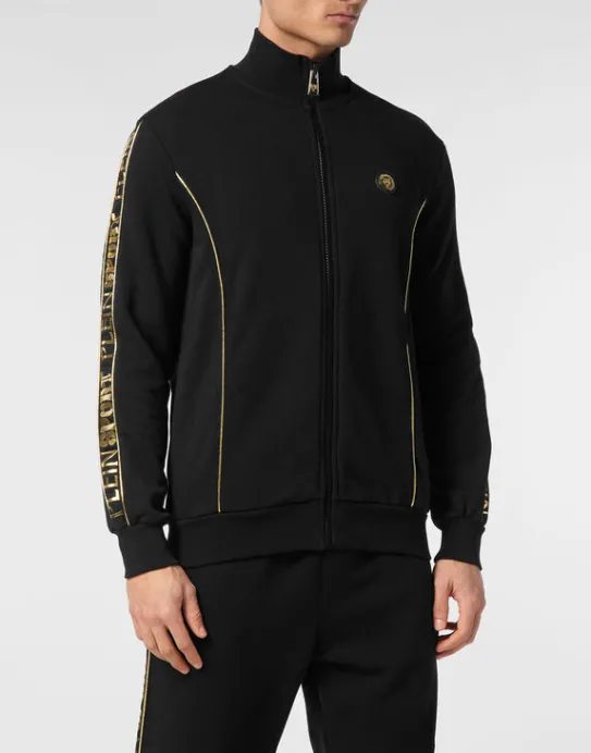 Outlet Philipp Plein Tracksuit Sweatshirt Laminated