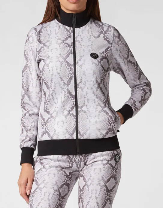 Discount Philipp Plein Triacetate Jogging Tracksuit: Top/Trousers Pitone