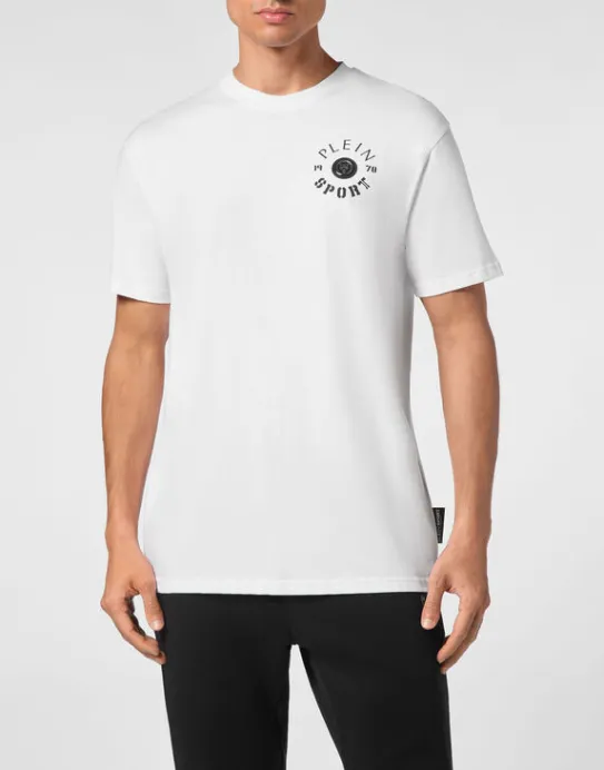 Outlet Philipp Plein T-shirt Round Neck SS 1978