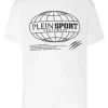 Sale Philipp Plein T-shirt Round Neck SS Global Express Edition