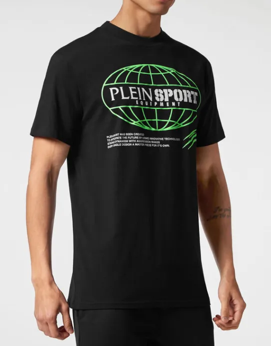 Best Philipp Plein T-shirt Round Neck SS Global Express Edition