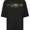 Discount Philipp Plein T-shirt Round Neck SS Laminated