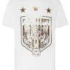 Best Philipp Plein T-shirt Round Neck SS Tiger Crest Edition