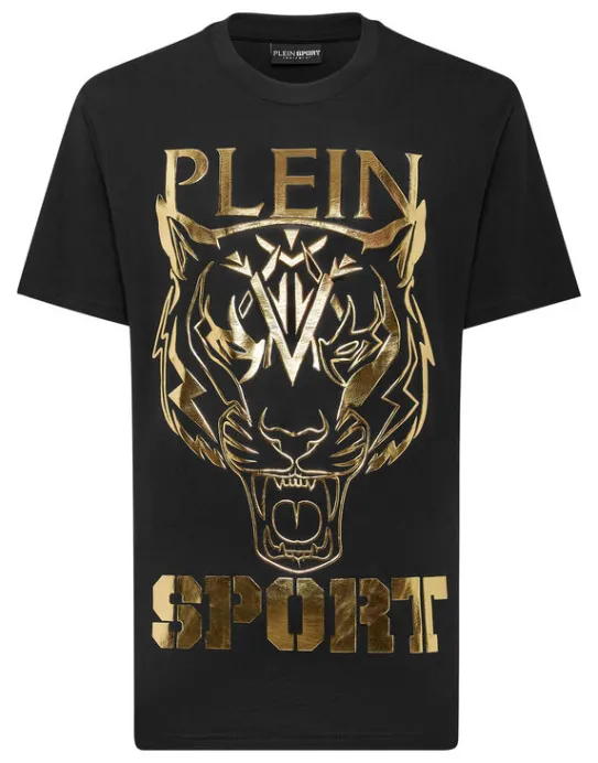 Fashion Philipp Plein T-shirt Round Neck SS Tiger