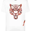 Fashion Philipp Plein T-shirt Round Neck Tiger